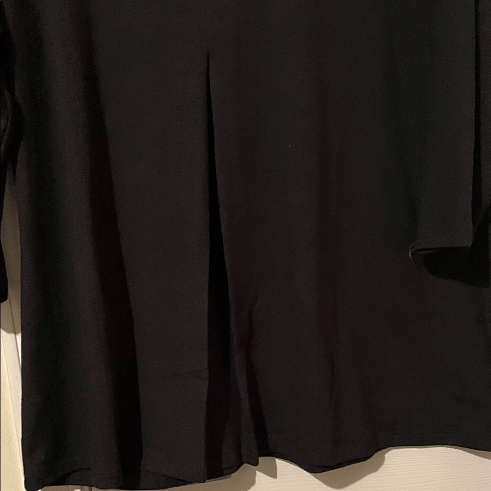 Denim&Co Black Tunic Top - Picture 7 of 7